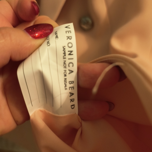 New Veronica Beard Tomi Dickey Double Breasted Jacket Sz 18 No Tag Sample - Picture 9 of 13